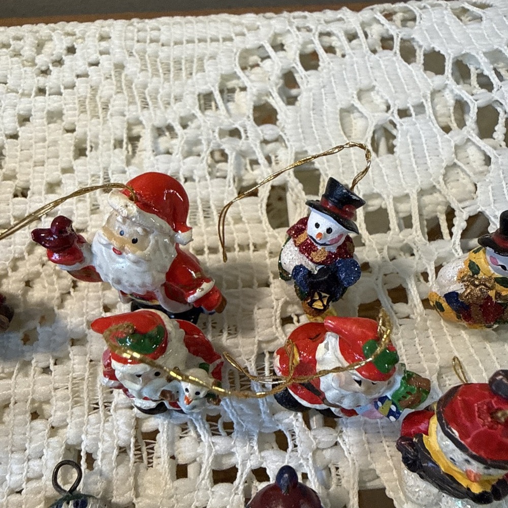 Lot 14-Miniature Mini Christmas Tree Ornaments - Picture 6 of 6
